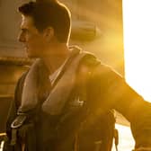 Tom Cruise as Captain Pete “Maverick” Mitchell.