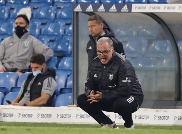 Marcelo Bielsa, manager of Leeds United, is out of contract this summer.
