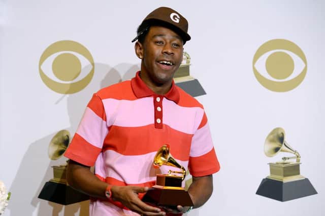 The Asian slur was a lyric from Grammy award winner Tyler the Creator's song 'fish' (Picture: Getty Images)