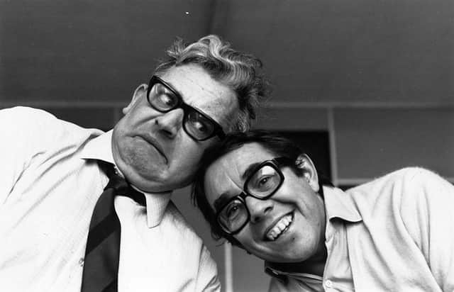 Television comedy duo The Two Ronnies, Ronnie Barker (left) and Ronnie Corbett.   (Picture: Getty Images)
