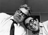 Television comedy duo The Two Ronnies, Ronnie Barker (left) and Ronnie Corbett.   (Picture: Getty Images)