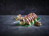 Undated handout photo issued by Marks & Spencer of its Colin the Caterpillar cake.