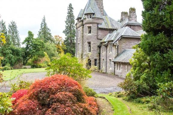 House and gardens.