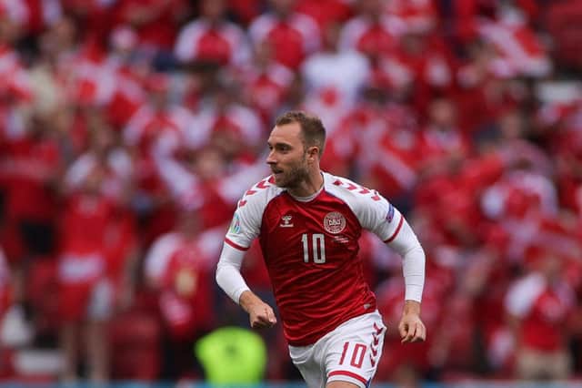 The Danish FA have said that Eriksen is “stable” and he remains in hospital (Getty Images)