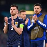 Andrew Robertson of Scotland. (Photo by Stu Forster/Getty Images)