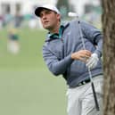 Scottie Scheffler carded a 71 on day three at the Masters to take a three-shot lead into the final day.  Picture: Jamie Squire/Getty Images