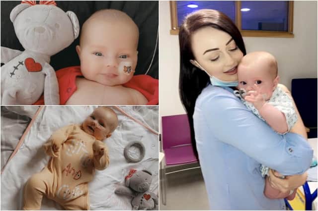 'She's such a happy baby': mum left devastated as doctors say her daughter has just weeks to live (Photos: SWNS)