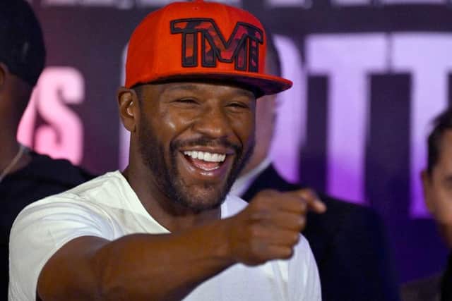 US boxer Floyd Mayweather Jr - known as "Money" - has a reported net worth of $400 million.