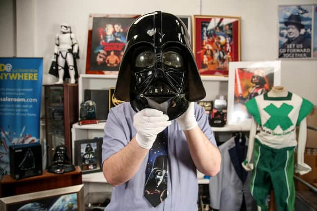 Items from the estate of late Star Wars actor David Prowse are set to go under the hammer on May 4th in Bristol (SWNS).