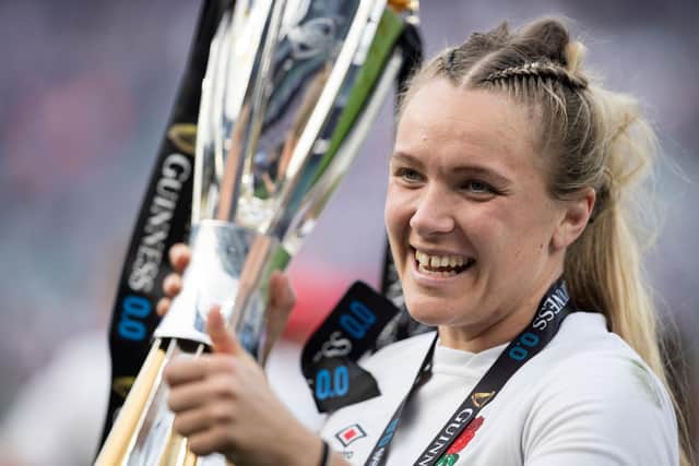Zoe Aldcroft, Red Roses captain.