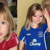 Madeleine McCann’s image was used in an advert deemed ‘offensive’ by the advertising regulator (images: PA) 