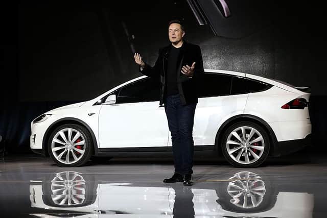 Tesla CEO Elon Musk has announced that his company's electric vehicles will be purchasable via bitcoin, alongside more traditional forms of payment (Photo by Justin Sullivan/Getty Images)