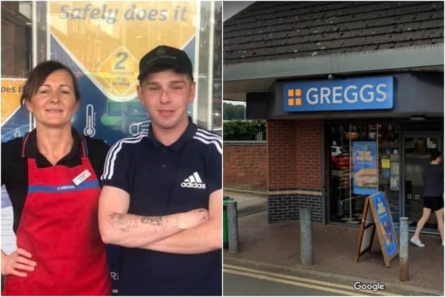 Ellis was found on the streets of Leeds outside a Greggs store in a sleeping bag on Kirkstall Road (Photos: Yorkshire Evening Post/JPI Media/Google)