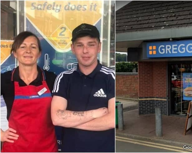 Ellis was found on the streets of Leeds outside a Greggs store in a sleeping bag on Kirkstall Road (Photos: Yorkshire Evening Post/JPI Media/Google)