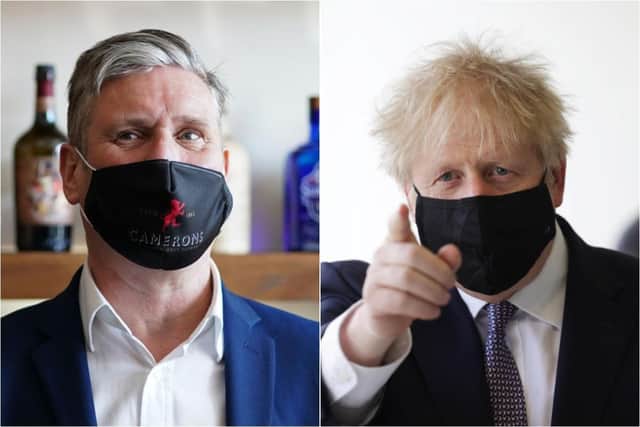 Boris Johnson vs Keir Starmer polls: latest opinion polls on party leaders ahead of 2021 local elections (Photo by Dan Kitwood - WPA Pool/Getty Images & Ian Forsyth - WPA Pool /Getty Images)
