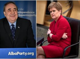 Scottish election: Alex Salmond’s Alba Party could deny Nicola Sturgeon’s SNP a majority, new poll shows  (Photos: Jeff J Mitchell/Getty Images & Andy Buchanan- Pool/Getty Images)
