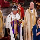 Penny Mordaunt carries the Sword of State ahead of King Charles III during his Coronation in May last year (Picture: Yui Mok/WPA pool/Getty Images)