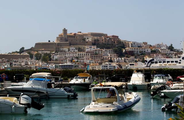 Countries including Ibiza will be put on the amber list as of 19 July (AFP via Getty Images)