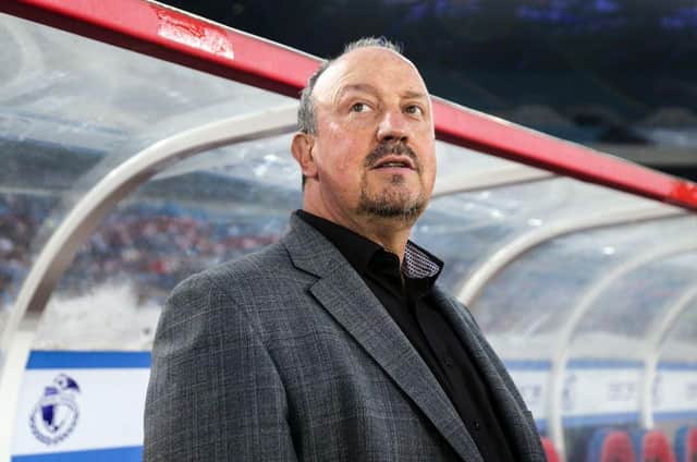 Rafael Benitez has been out of work since leaving Chinese side Dalian.