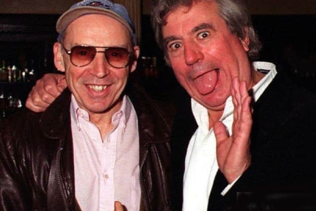 Julian with Terry Jones.
