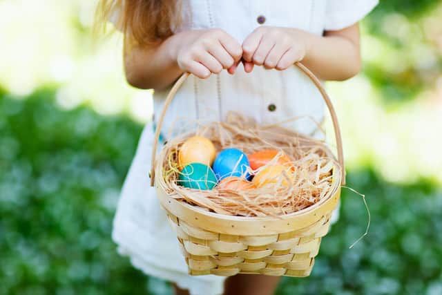 Painting and decorating hard-boiled eggs is a beloved Easter tradition that children enjoy (Shutterstock)