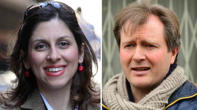 Nazanin Zaghari-Ratcliffe's fresh jail term is a signal that Iran will detain her until the UK resolves a long-running debt dispute with Tehran, her husband Richard has said (right)(PA).