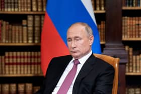 Vladimir Putin could face personal accountability for the Russian invasion of Ukraine (Picture: Brendan Smialowski/AFP via Getty Images)