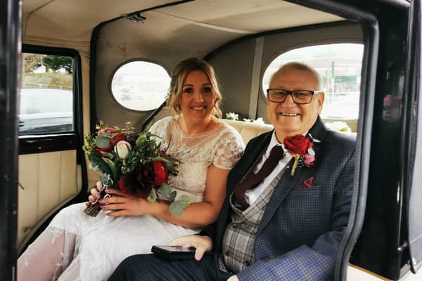 Terry Berry fought cancer with a special treatment and celebrated his daughter’s wedding