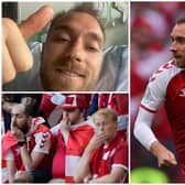 Denmark midfielder Christian Eriksen had to be resuscitated on the pitch after slumping to the ground during the first half of a Euro 2020 game (Getty Images)