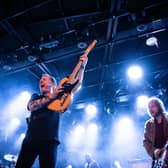 Kiefer Sutherland performing with his band. Picture: Beth Elliott