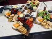 Cheese Board at Iris Court Open Day