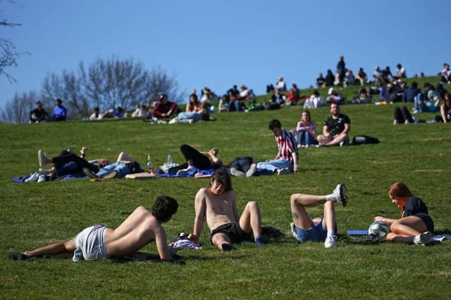Brits flocked to parks, beaches and pub gardens to soak up the sun over the long weekend (Photo: Getty Images)