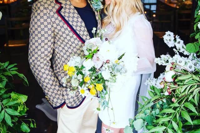 Emma announced she had wed her partner of 23 years in a sweet Instagram post (Picture: Emma Bunton/Instagram)