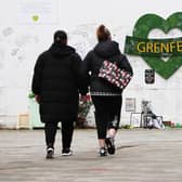 The Grenfell Memorial Wall is located in the grounds of Kensington Aldridge Academy (PA)