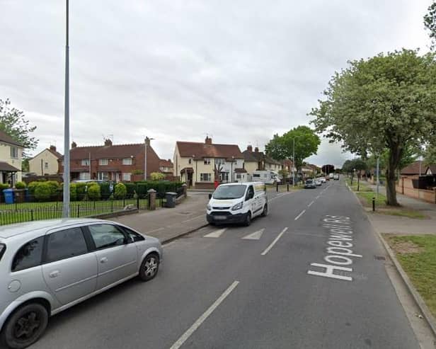 Hopewell Road in Hull where a five-year-old girl died after being hit by a lorry. Picture: Google Maps
