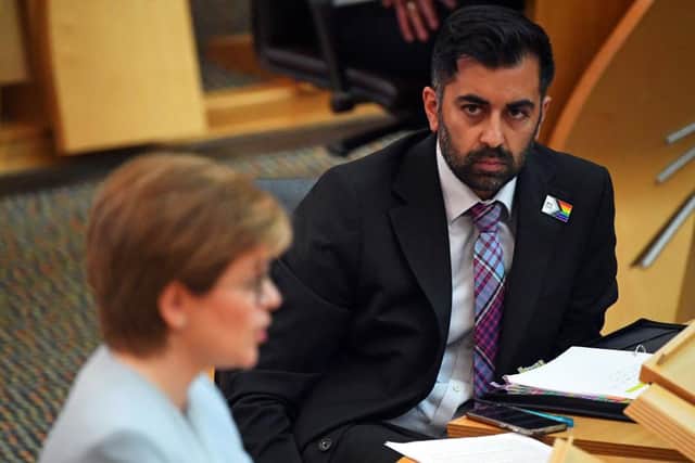 Humza Yousaf warned Scots to remain cautious, as the country enters in level zero and larger events can take place again (Picture: Getty Images)