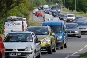 Congestion on the roads is predicted this upcoming bank holiday weekend