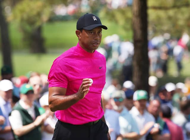 Former Masters champion Tiger Woods. 