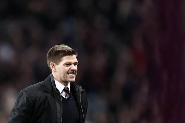 Steven Gerrard, Manager of Aston Villa. (Photo by Ryan Pierse/Getty Images)