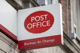 A Post Office sign 