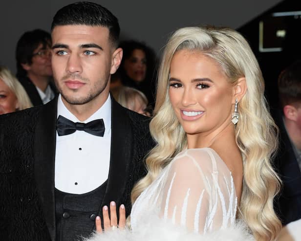 Fans are concerned that ‘Love Island’ couple Tommy Fury and Molly-Mae Hague may have split up after spotting various clues over the past few weeks. Photo by Getty Images.