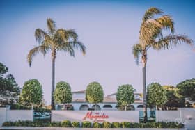 The Magnolia Hotel at Qunita do Lago is a colourful 1950s American-style motel - www.ebourneimages.com