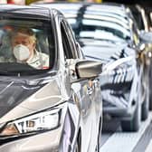 Prime Minister Boris Johnson said 19 July is still on the table during a visit to a Nissan plant in Sunderland following the announcement by the car company that it is to create thousands of jobs making batteries for electric vehicles at a new 'gigafactory' (PA)