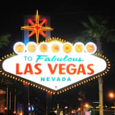 The 'welcome to Las Vegas' sign