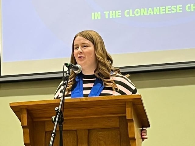 Mrs Ruth Williamson, Armagh & South Tyrone CE Union President, brought greetings.