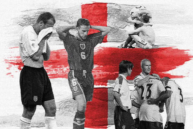 England have painful memories from past appearances at the Euros