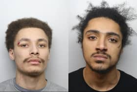 Leeds police are hunting for Emile Riggan, 22, and Louis Grant, 29, who also goes by the surname O’Brien - following the murder of teenager Emmanuel Nyabako