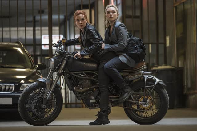 Scarlett Johansson and Florence Pugh in Black Widow (Picture: ©Marvel Studios 2020. All Rights Reserved)