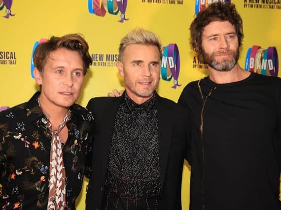 Mark Owen, Gary Barlow, and Howard Donald of Take That will appear at Capital's Jingle Bell Ball