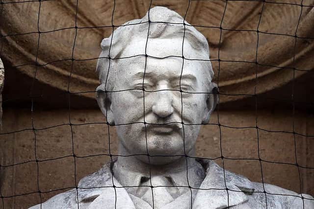 A statue of Cecil Rhodes is displayed on the front of on Oriel College. The College has decided to keep its statue of Cecil Rhodes despite the Rhodes Must Fall campaign (Photo: Carl Court/Getty Images)